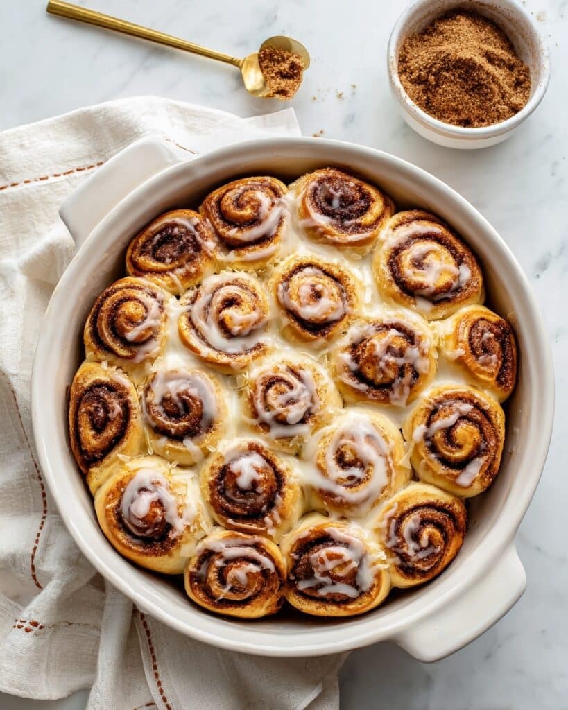 Decadent Monkey Bread with Cinnamon Sugar and Simple Glaze Recipe