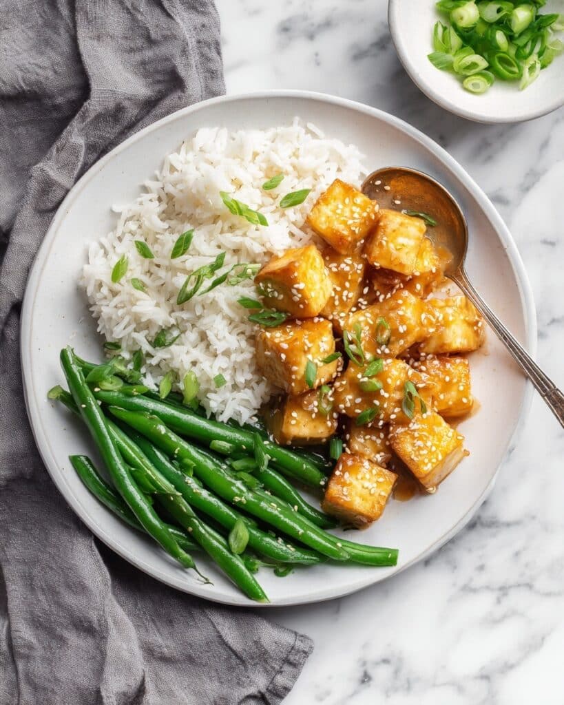 Bang Bang Tofu with Crispy Coating and Sweet Chili Sauce Recipe