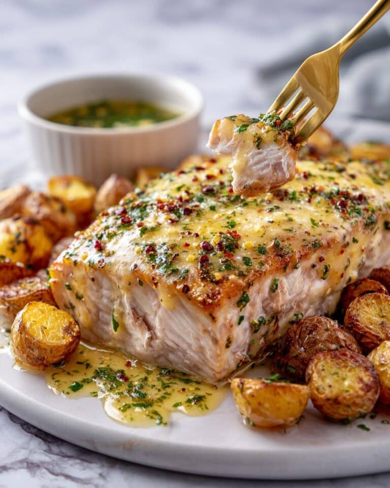 Sheet Pan Salmon with Dill Potatoes Recipe