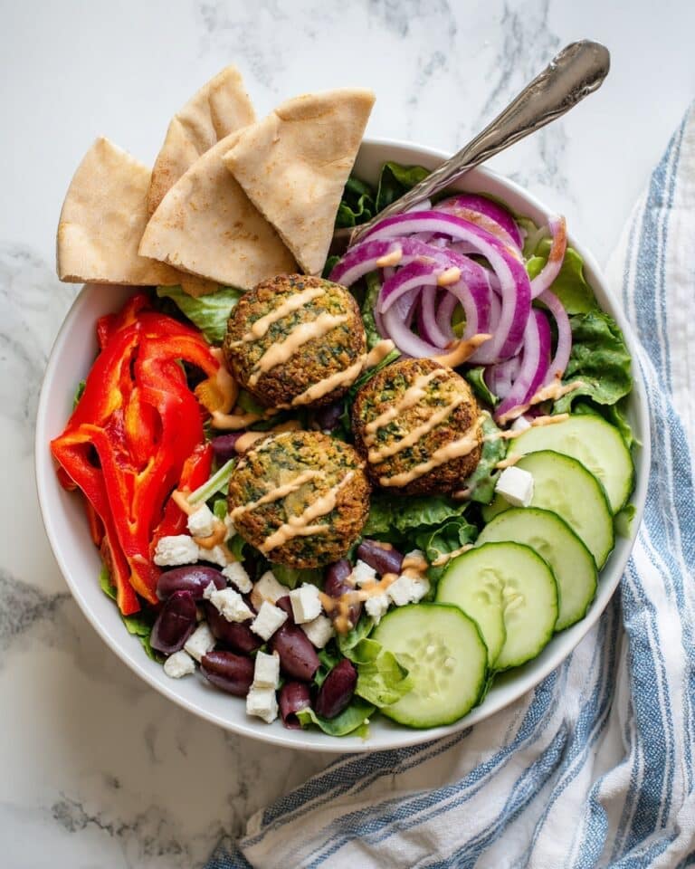 Crispy Baked Falafel Recipe