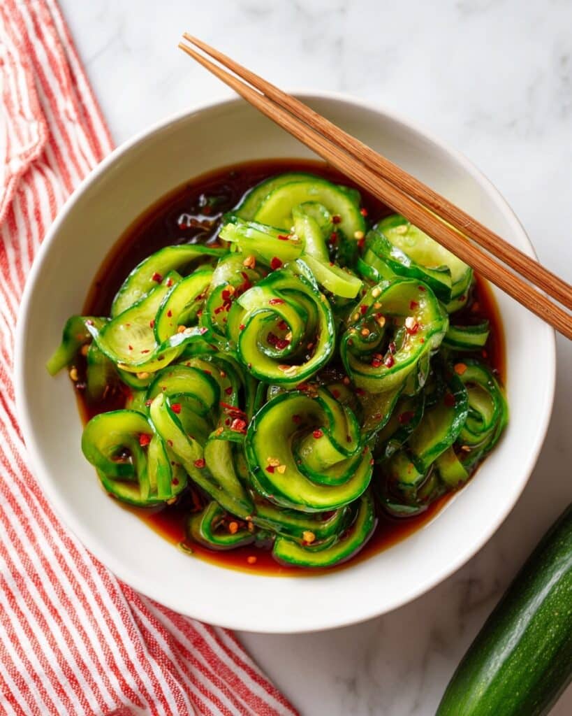 Asian Cucumber Salad TikTok Recipe