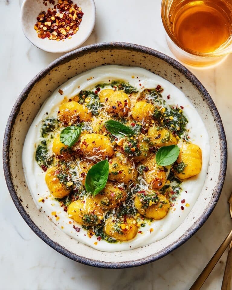 Brown Butter Corn and Pesto Gnocchi Recipe