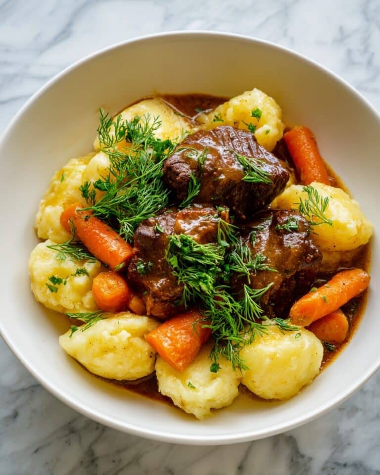 Frozen Roast in Instant Pot with Herb Gravy Recipe