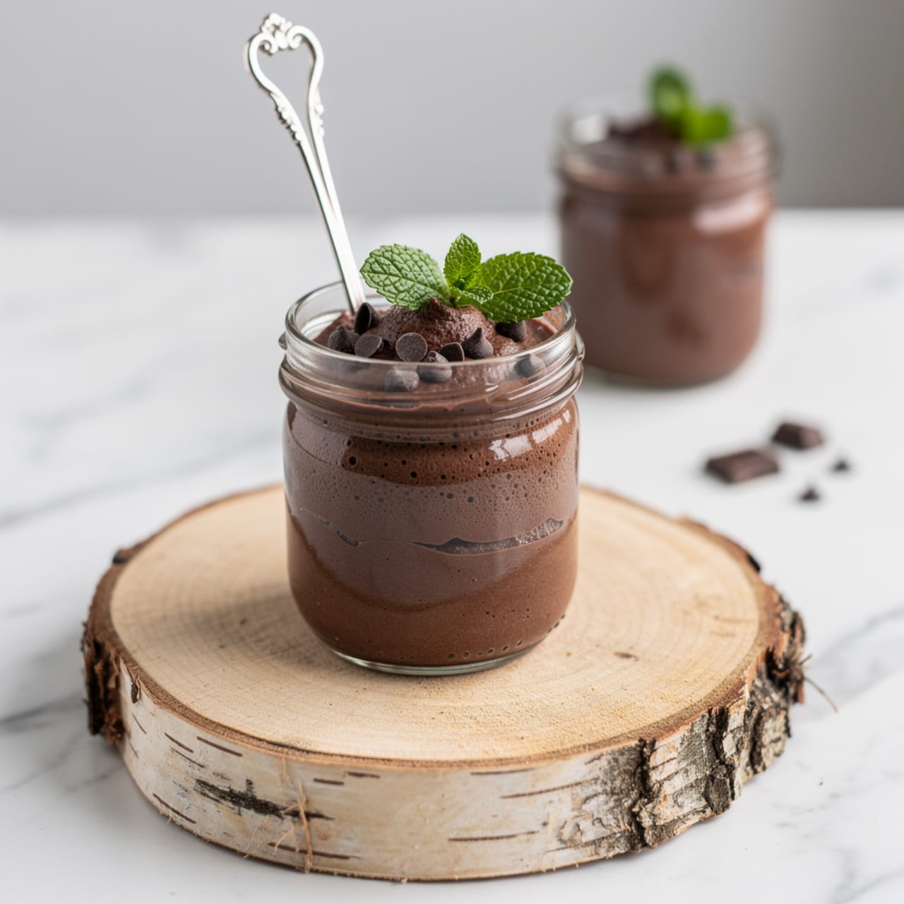 Thin Mint Vegan Chickpea Cookie Dough Recipe