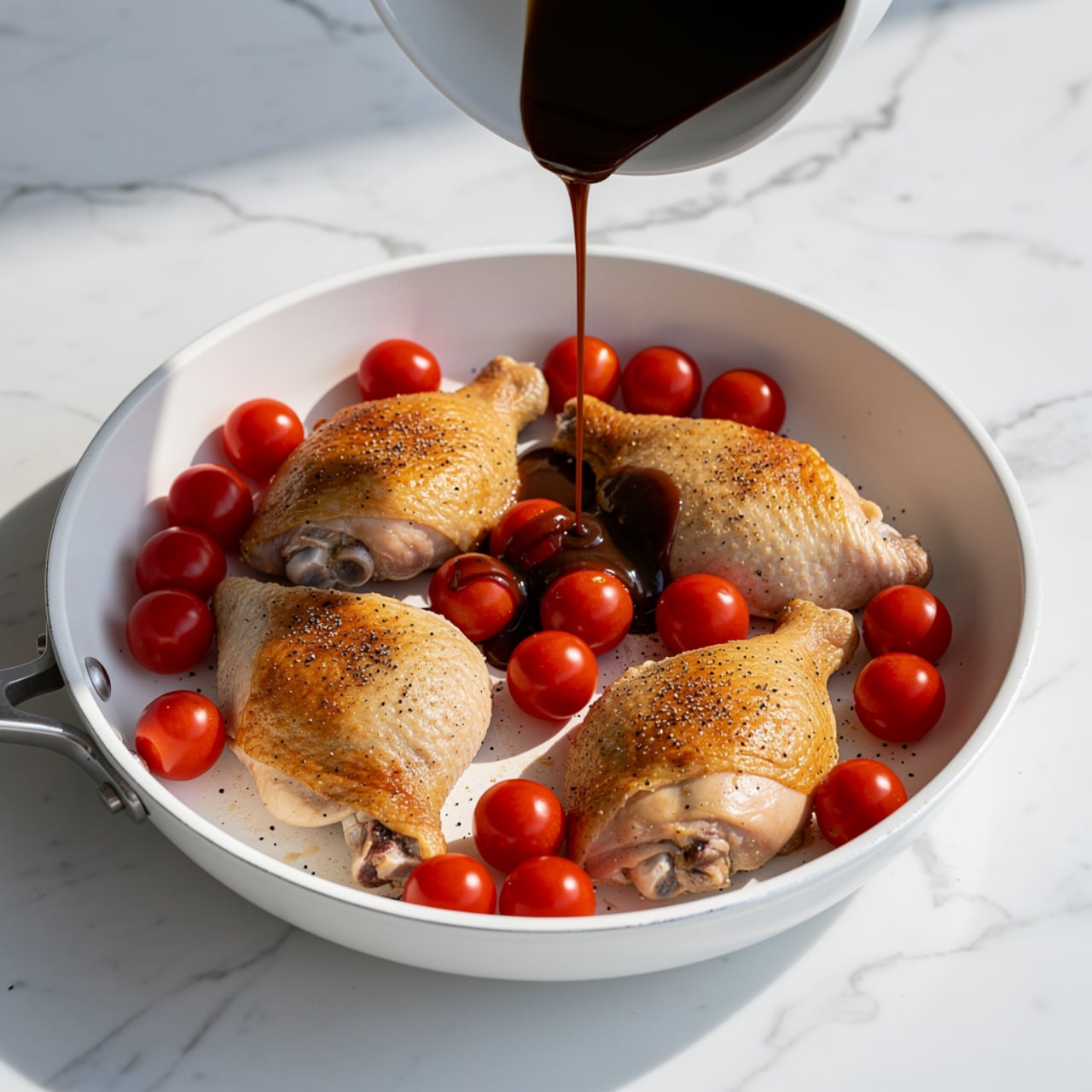 Chicken Caprese with Balsamic Reduction Recipe - Recipe Image