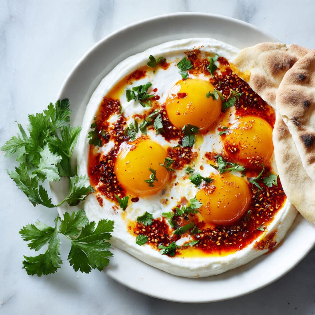 Cilbir (Turkish Eggs in Yogurt) Recipe