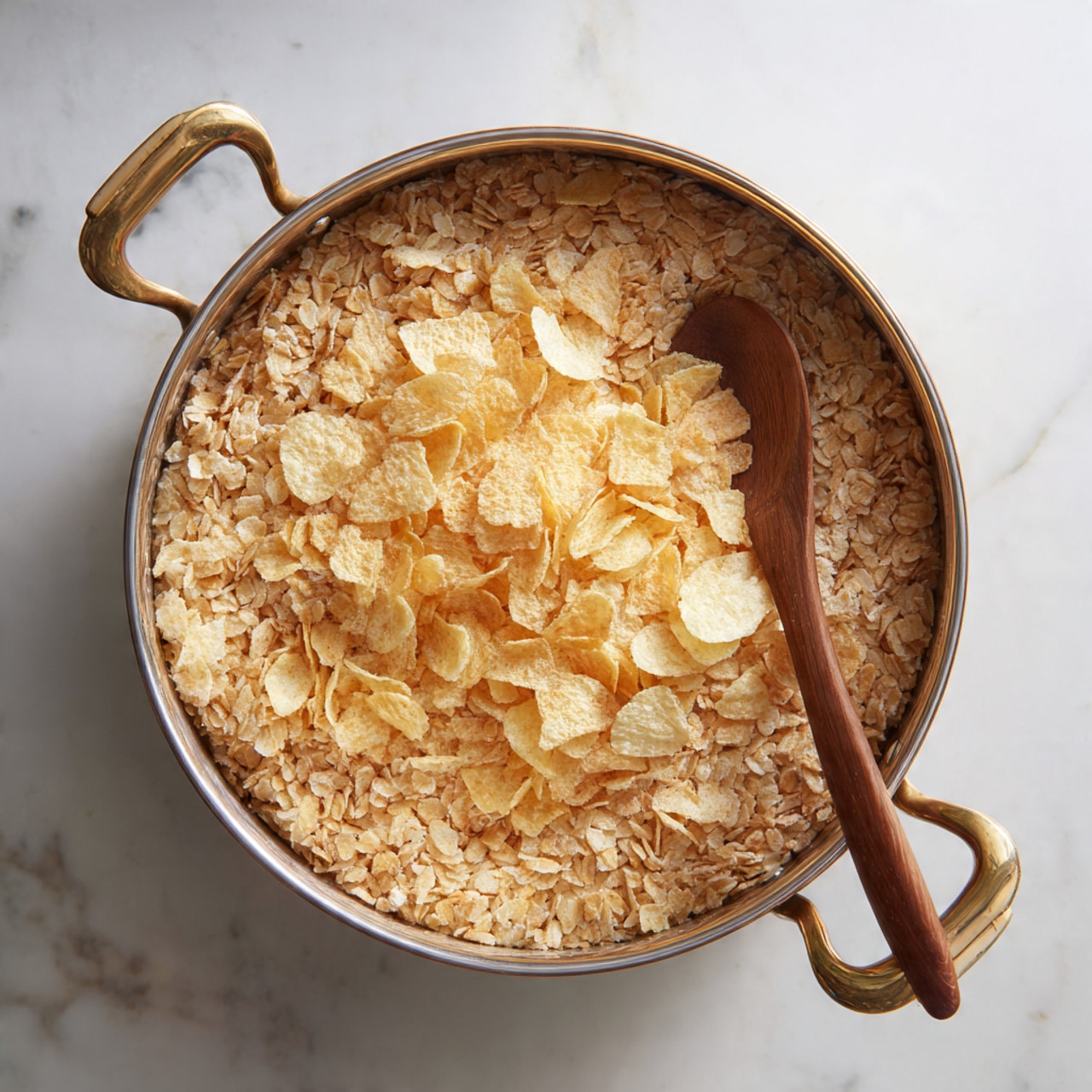 Salty Potato Chip Rice Krispy Treats Recipe - Recipe Image