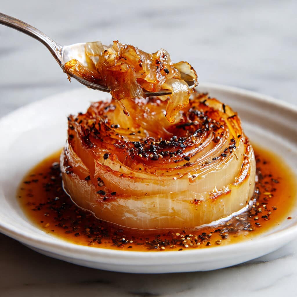 Spiced Baked Onion Packet Recipe