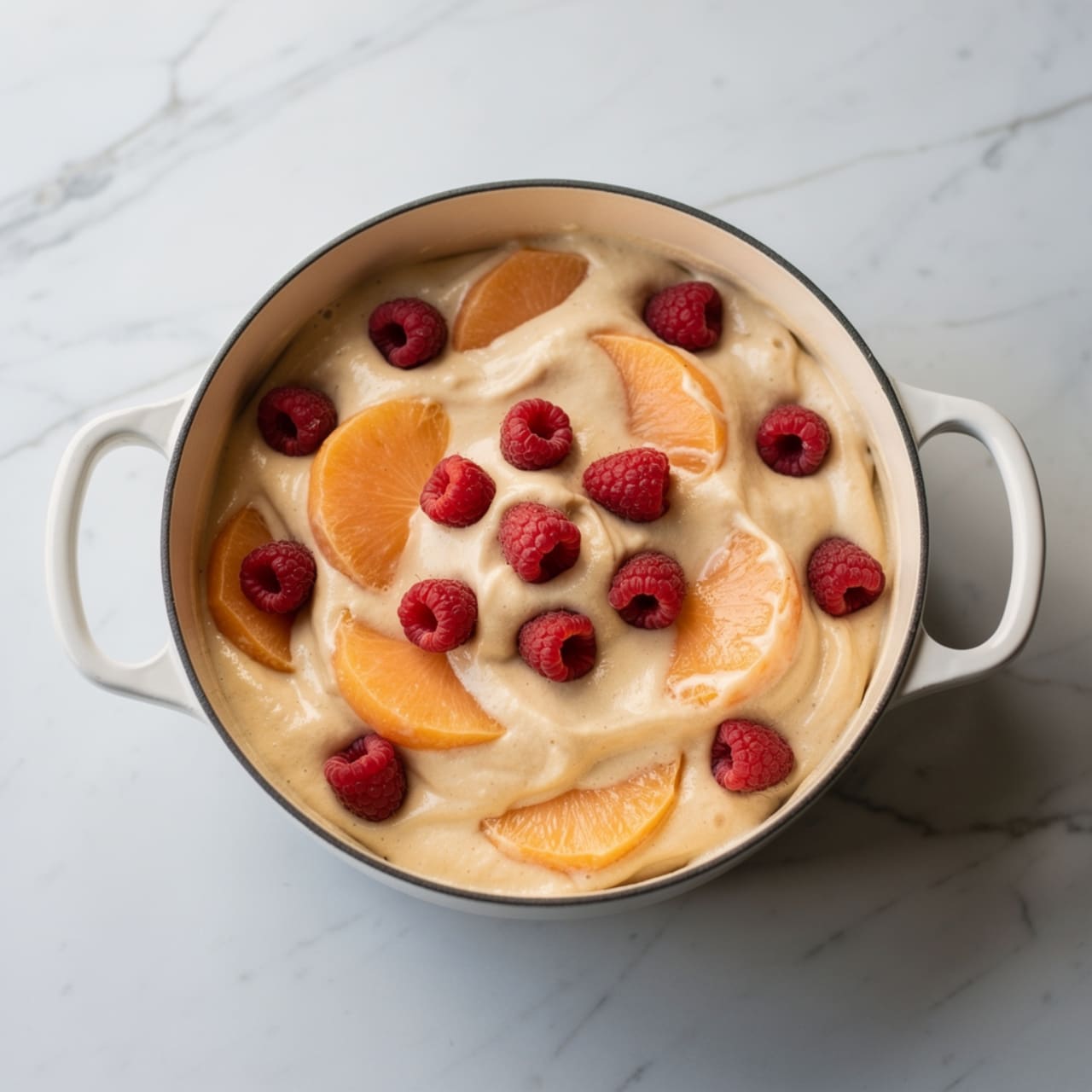 Raspberry Peach Crisp Recipe - Recipe Image