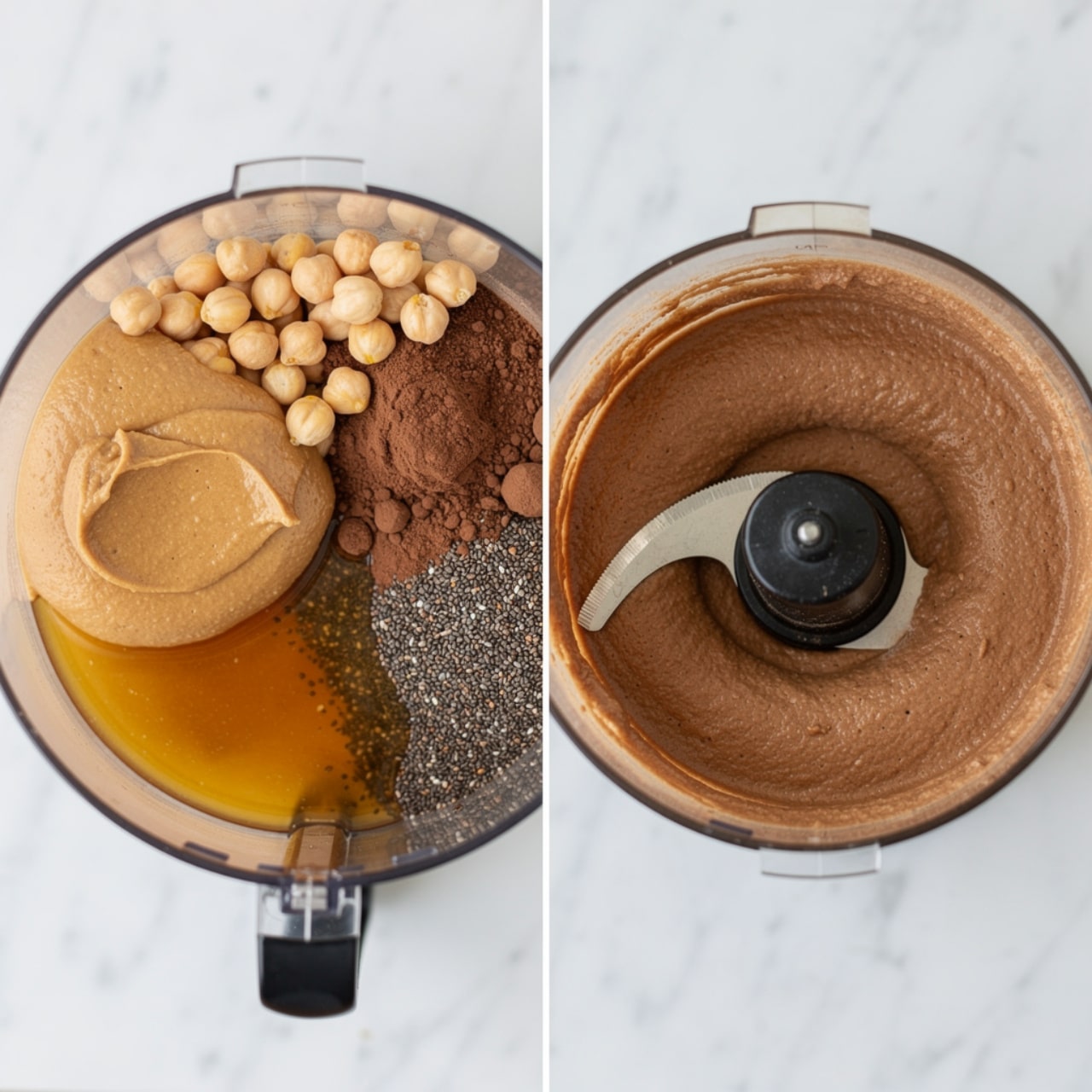 Thin Mint Vegan Chickpea Cookie Dough Recipe - Recipe Image
