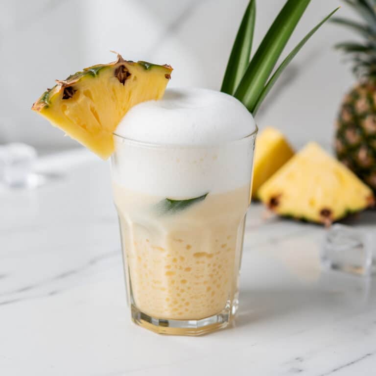 Coconut and Pineapple Mocktail Recipe