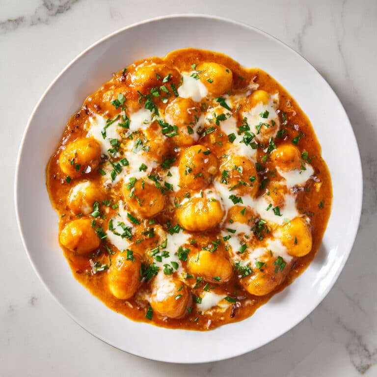 Gnocchi in Tomato Sauce Recipe