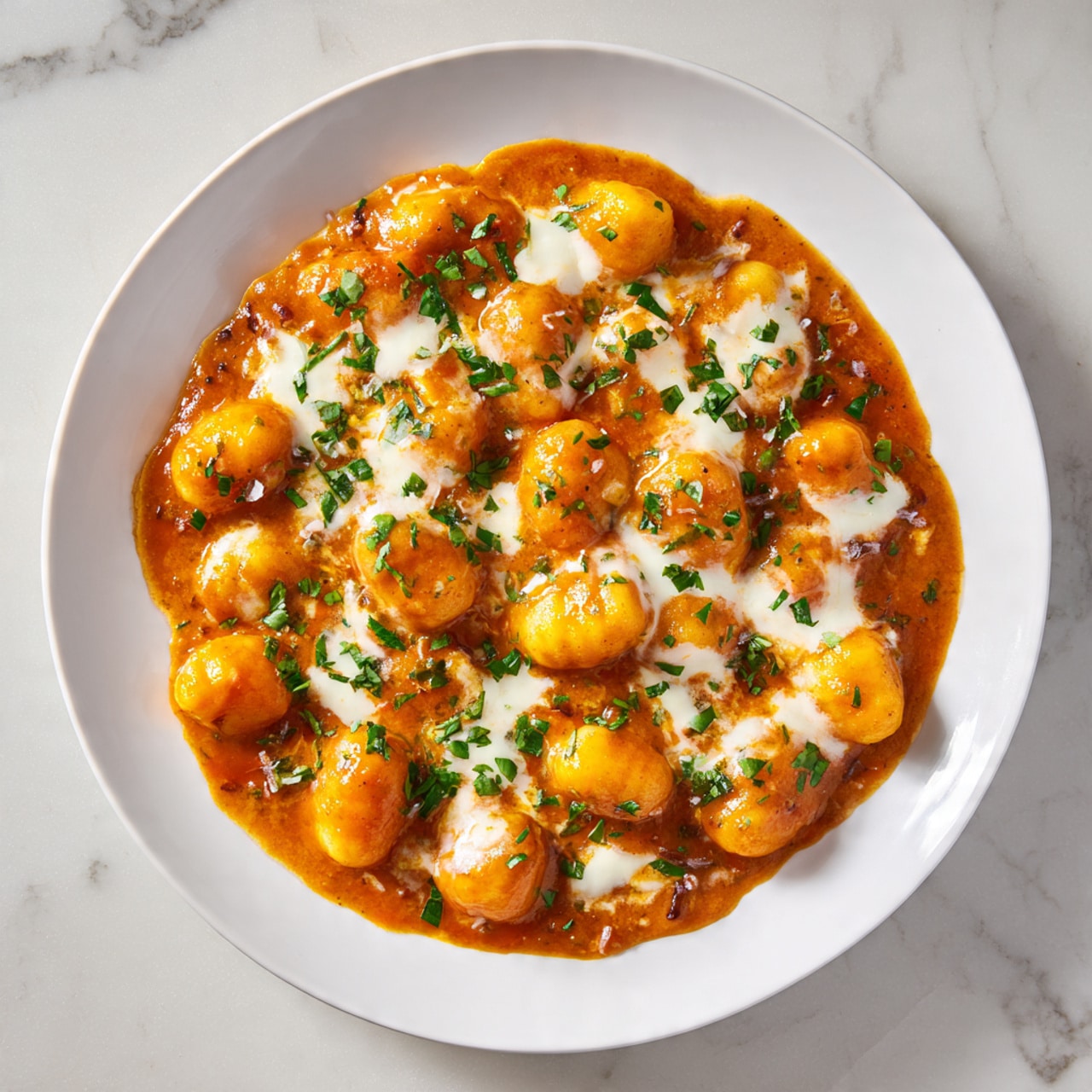 Gnocchi in Tomato Sauce Recipe