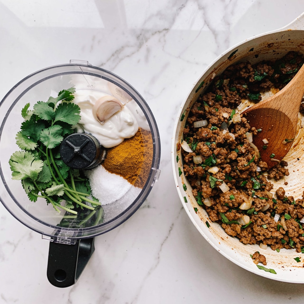 Easy Turkey Taco Lettuce Wraps with Cilantro Lime Crema Recipe - Recipe Image