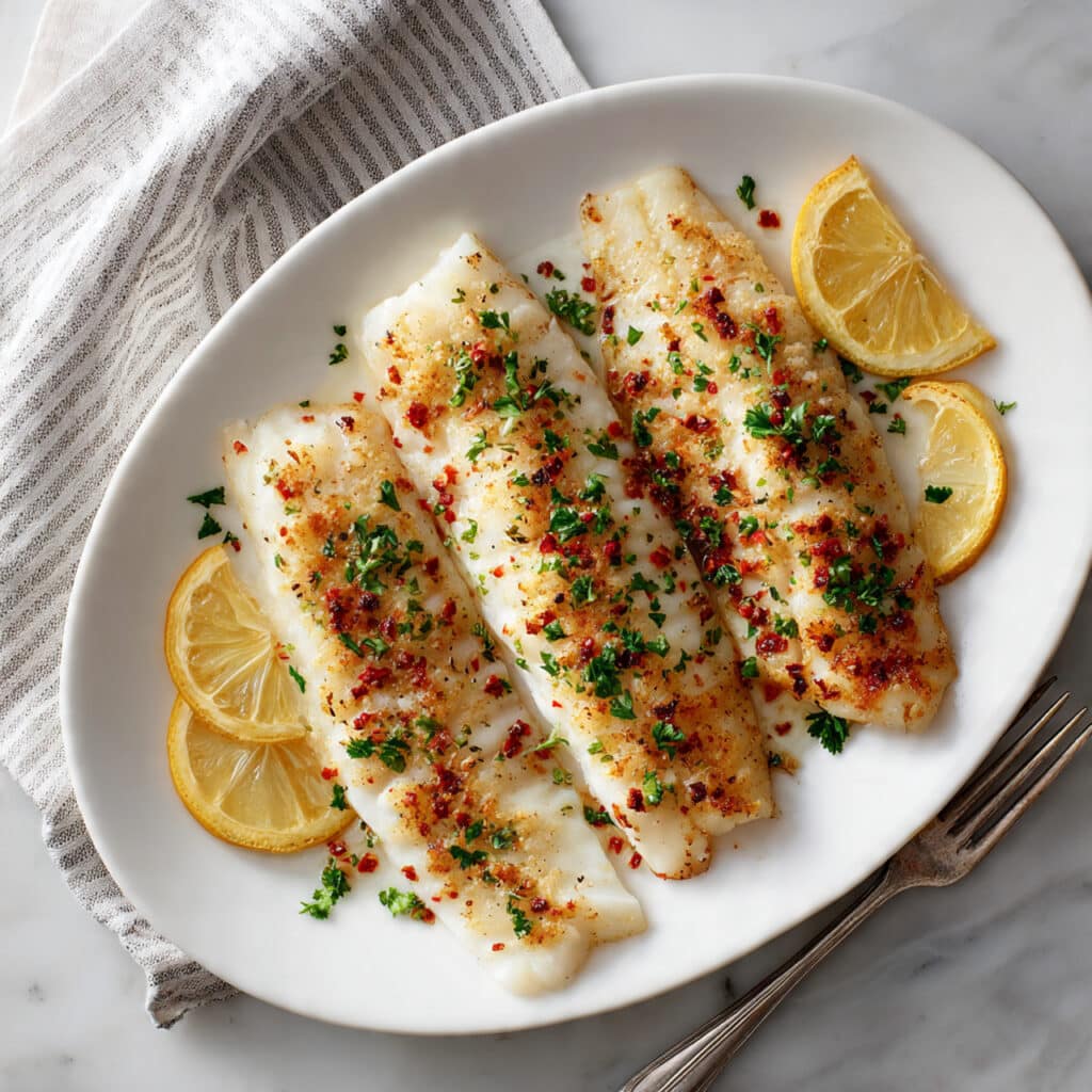 Lemon Butter Baked Mahi Mahi Recipe