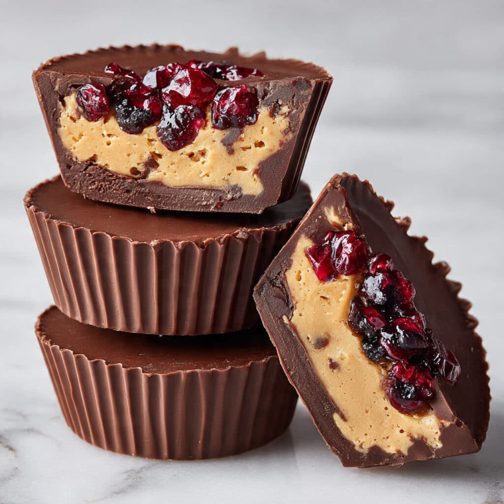 PB&J Chocolate Cups Recipe
