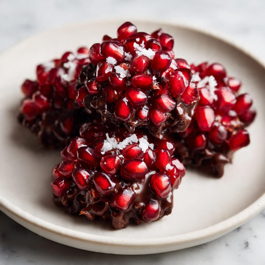 Pomegranate Dark Chocolate Bites Recipe