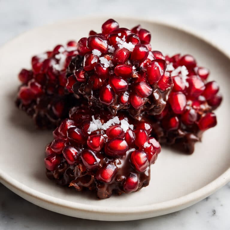 Pomegranate Dark Chocolate Bites Recipe