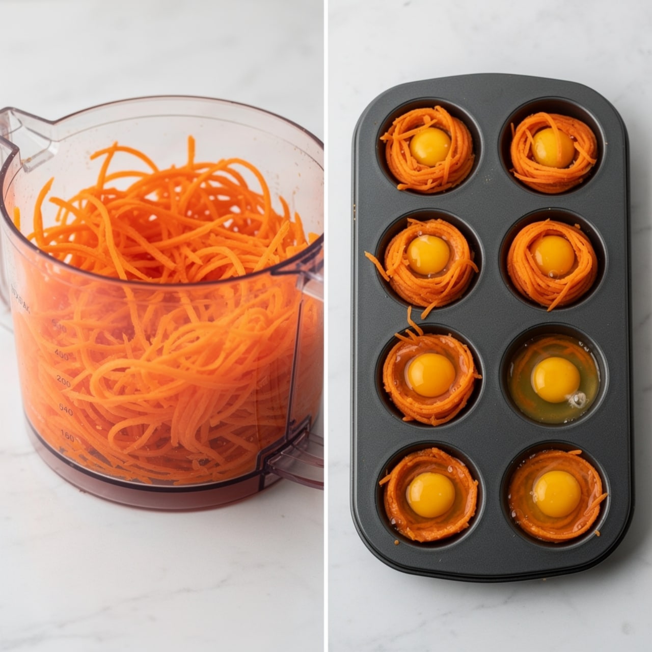 Sweet Potato Egg Cups in a Muffin Tin Recipe - Recipe Image