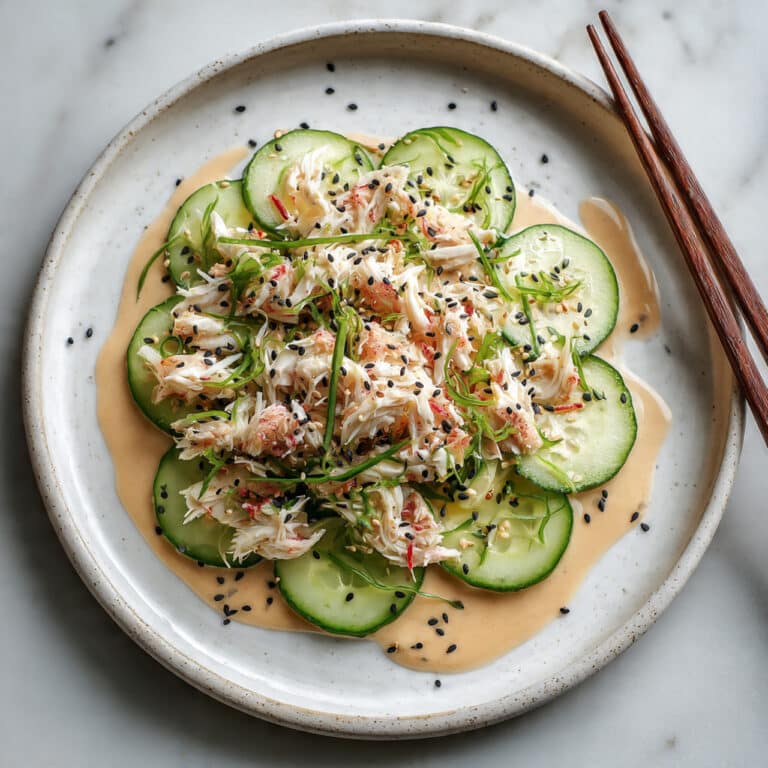 California Roll Cucumber Salad Recipe