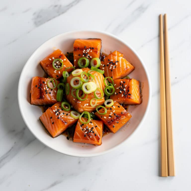 Crispy Sesame-Glazed Salmon Bites Recipe
