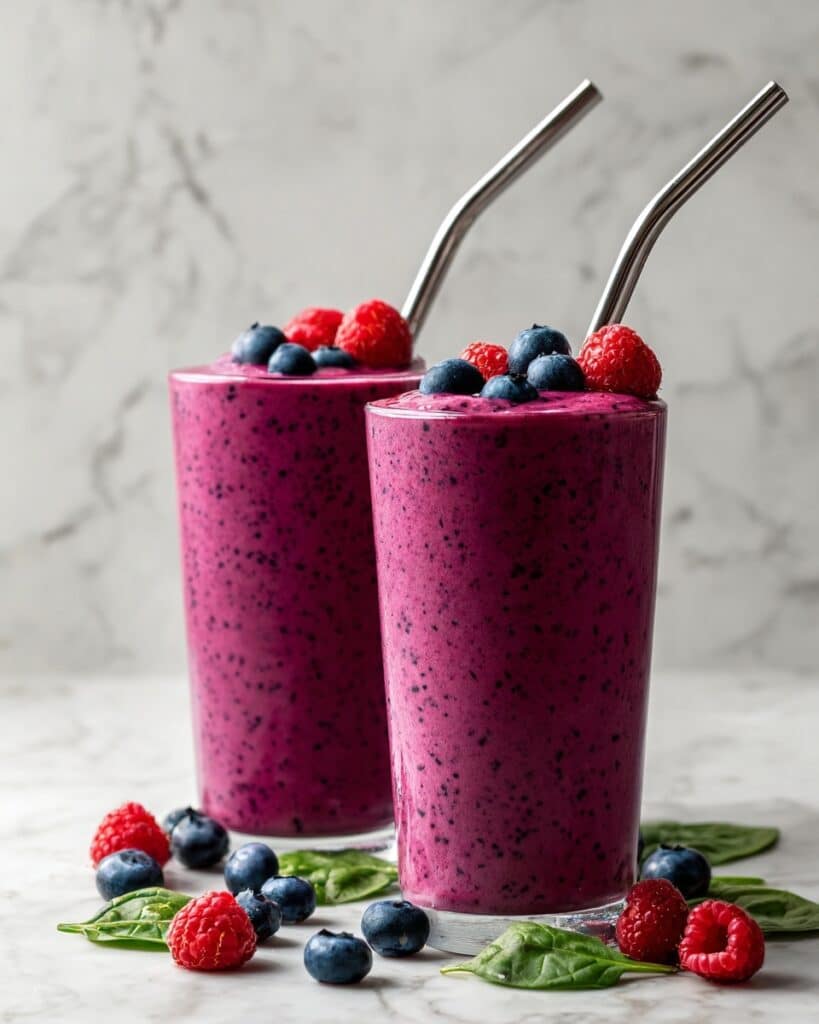 The Best Mixed Berry Smoothie Recipe
