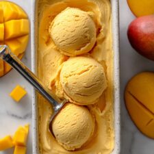 Mango Coconut Ice Cream Recipe