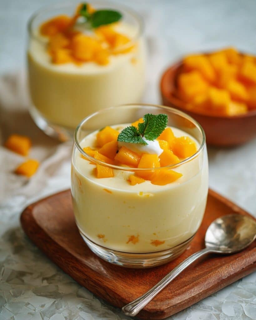 Easy Mango Mousse Recipe