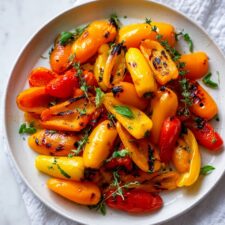 Roasted Mini Peppers Recipe