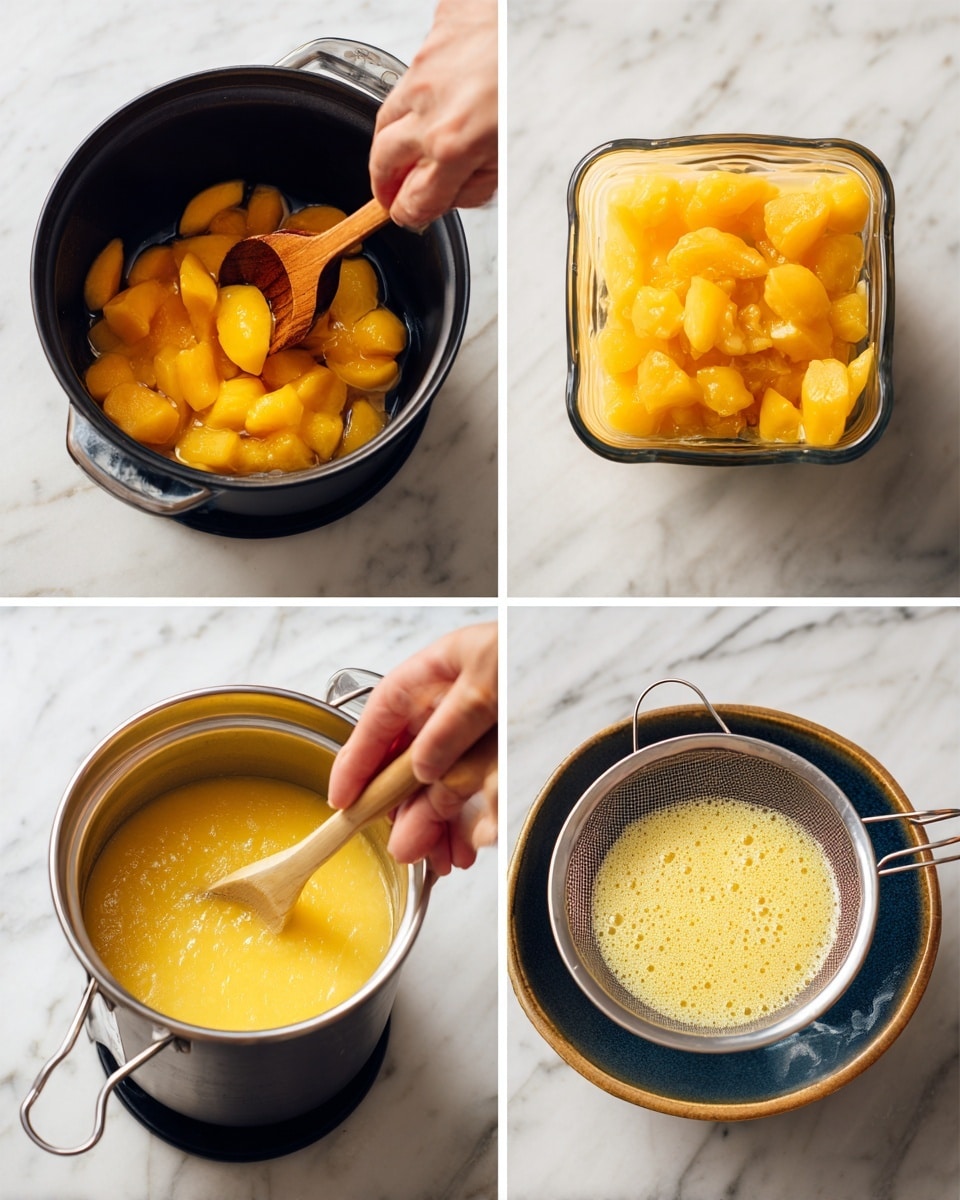 Peach Lemonade Recipe - Recipe Image