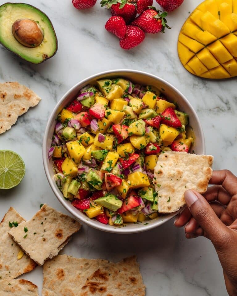 Avocado Strawberry Mango Salsa Recipe