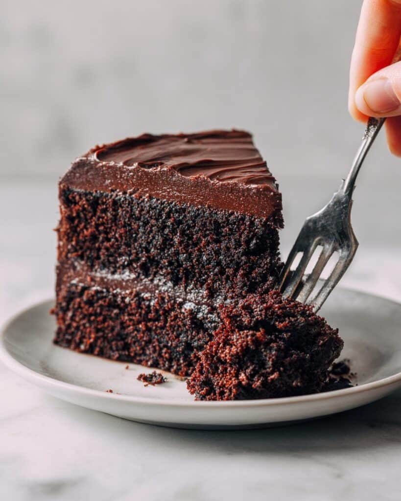 Chocolate Coffee Sheet Cake with Rich Chocolate Ganache Recipe