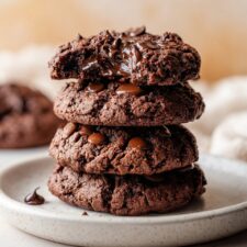 Two Huge Double Chocolate Cookies Recipe