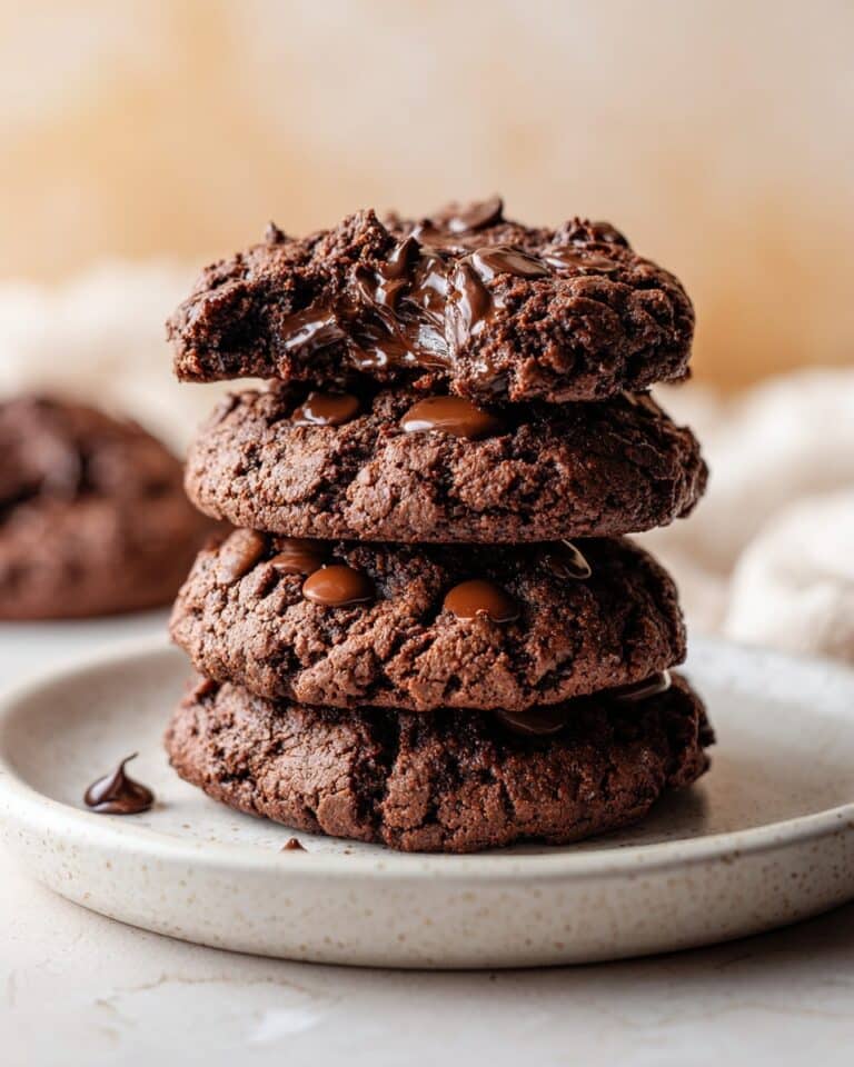 Two Huge Double Chocolate Cookies Recipe