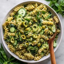 Green Goddess Pasta Salad Recipe