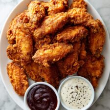 Baked Crispy Chicken Wings with Spicy Paprika Seasoning Recipe