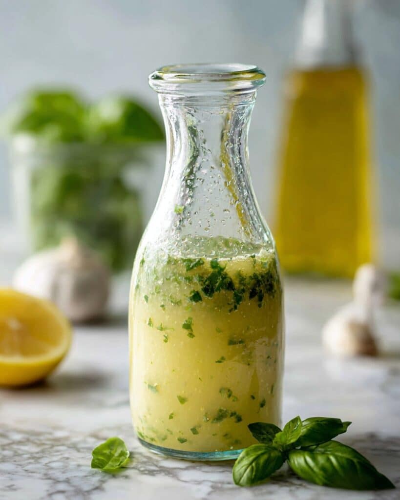 Creamy Pesto Vinaigrette Recipe