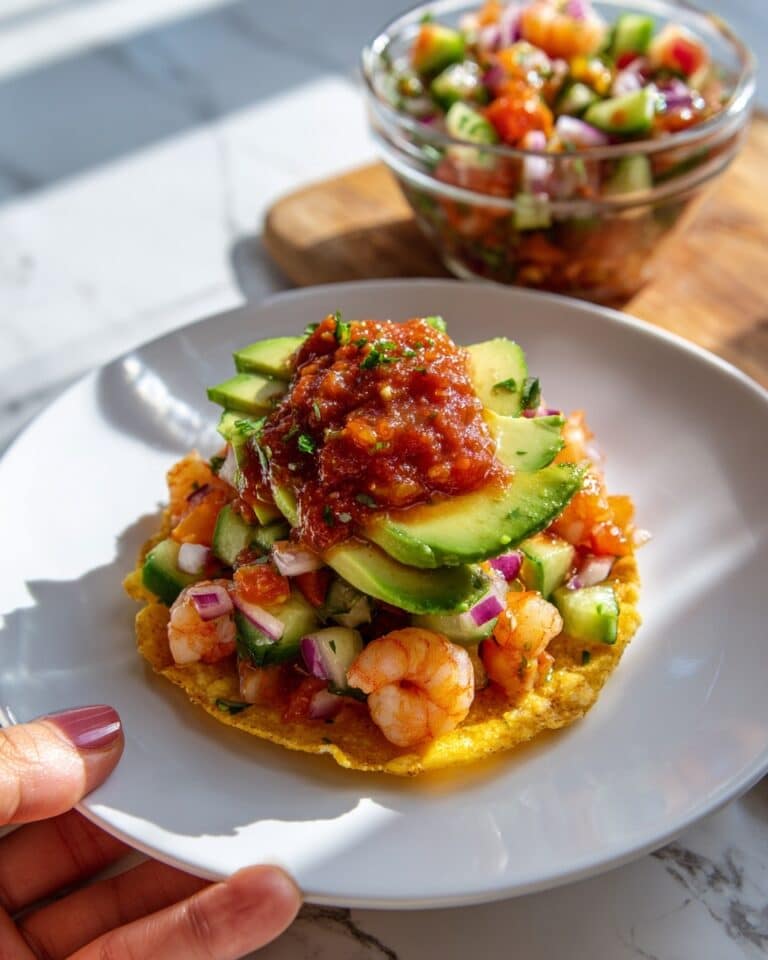 Mexican Shrimp Ceviche with Citrus and Spicy V8 Recipe