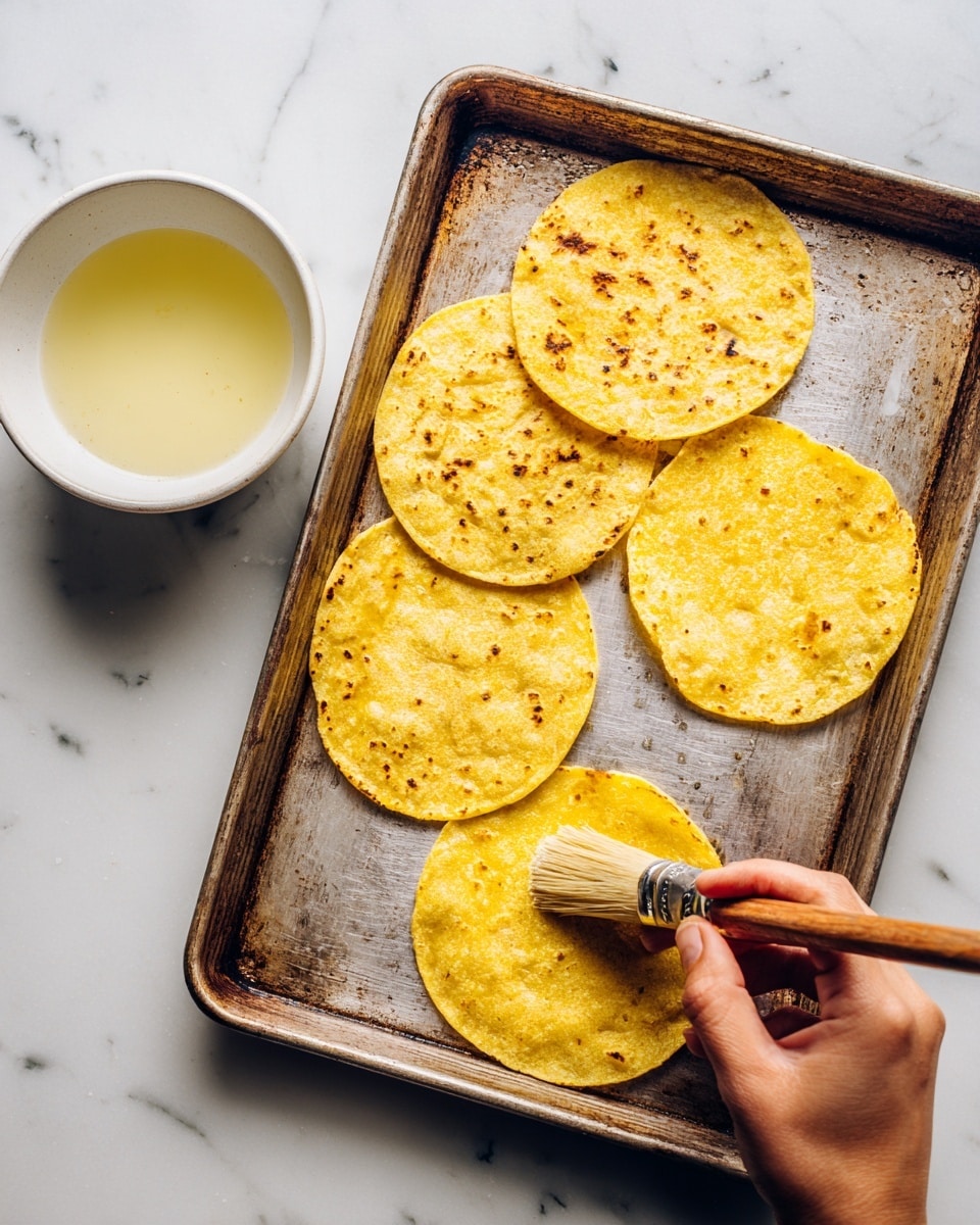 Baked Lime-Infused Tortilla Chips Recipe - Recipe Image