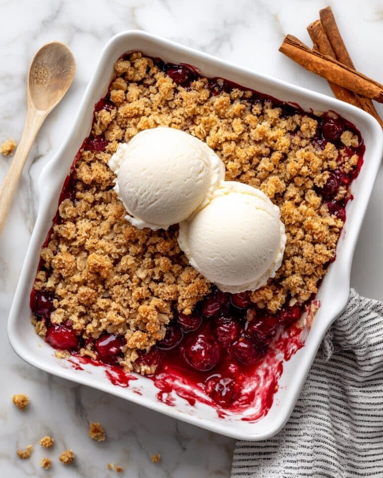 Cherry Crisp Recipe