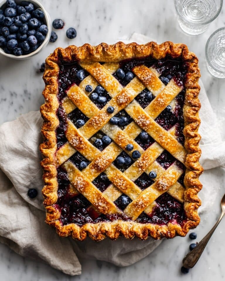 Summer Triple Berry Slab Pie (Easily Feeds 12!) Recipe