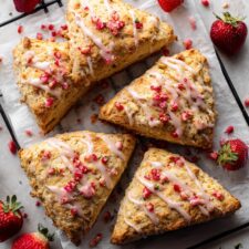 Strawberry Yogurt Scones Recipe