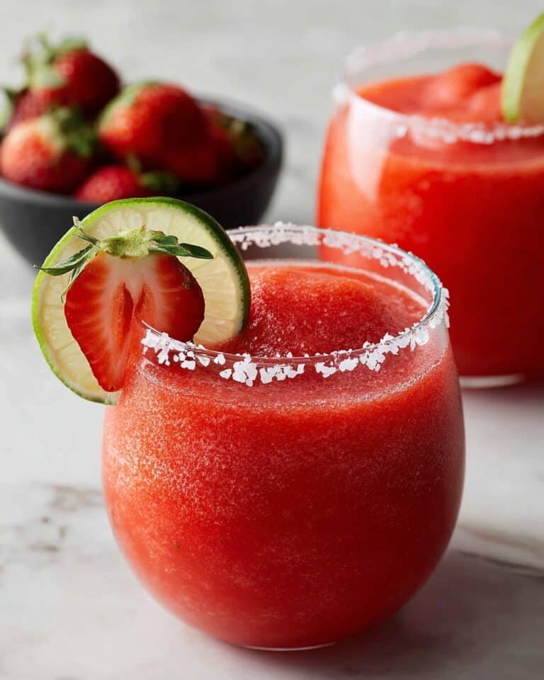 Frozen Strawberry Margarita Recipe