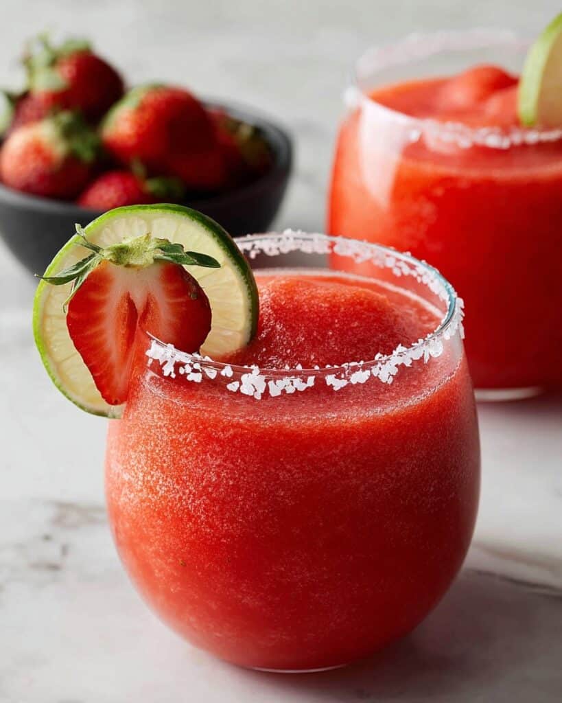Frozen Strawberry Margarita Recipe