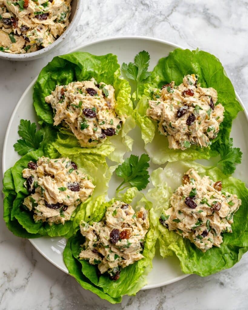 15-Minute Healthy Moroccan-Spiced Greek Yogurt Chicken Salad Recipe