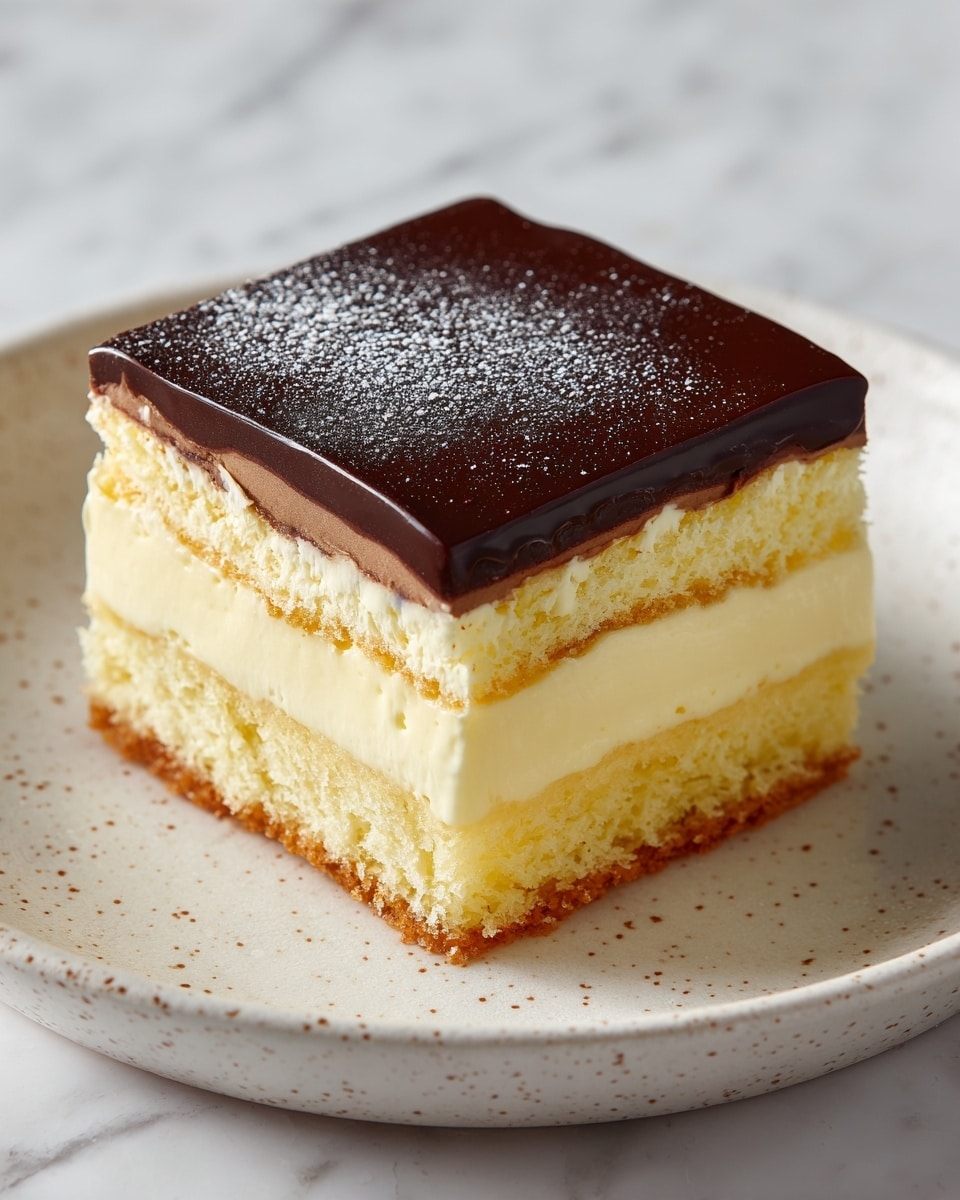Boston Cream Poke Cake Recipe