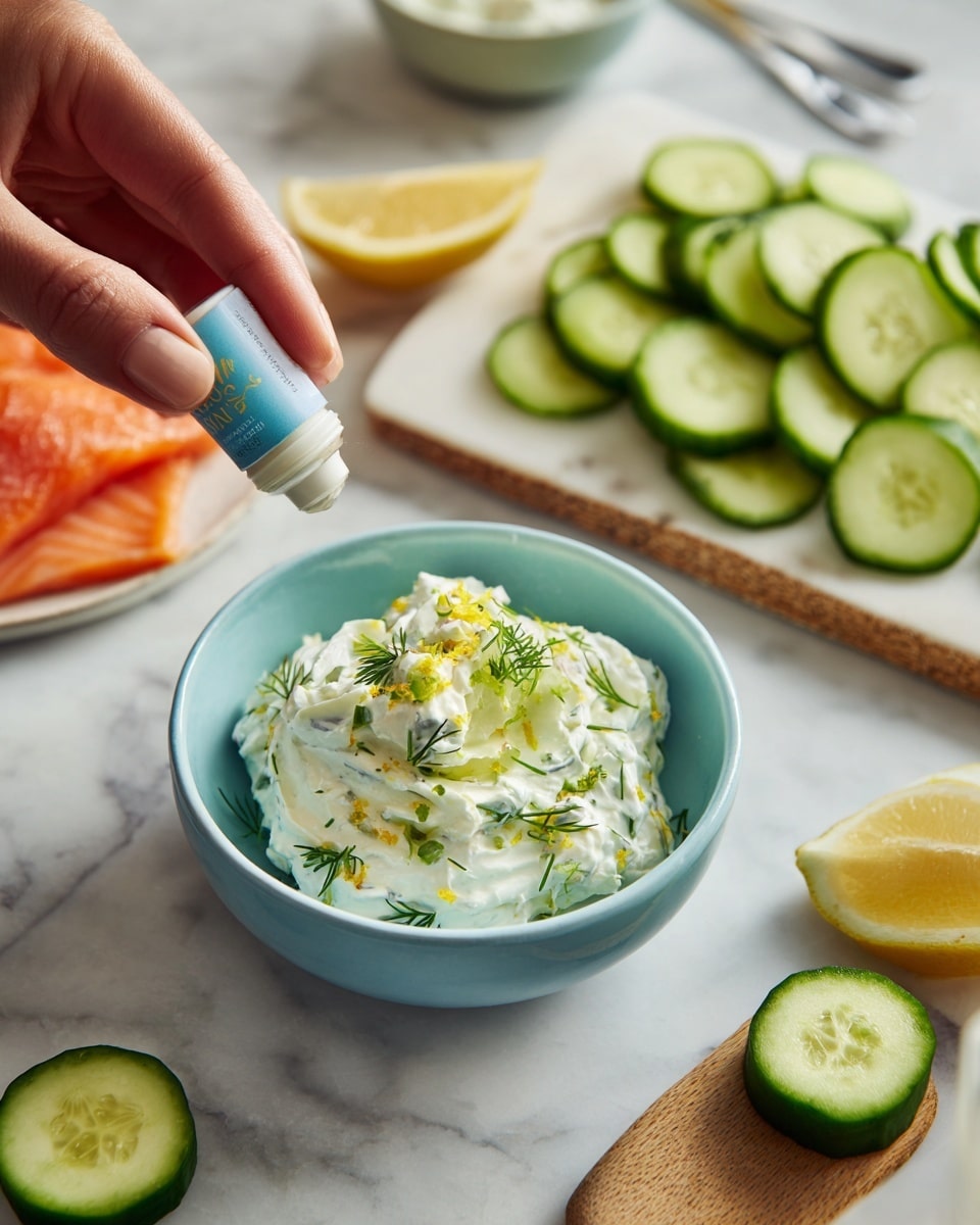 Smoked Salmon Cucumber Appetizer Recipe - Recipe Image