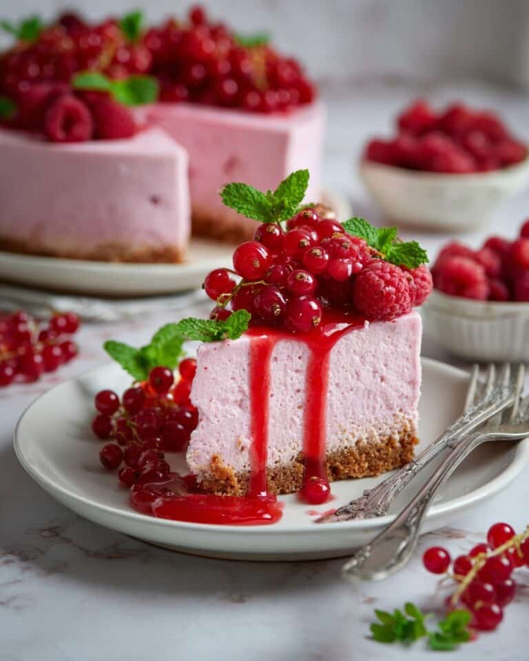 Vegan No-Bake Raspberry Cheesecake Recipe