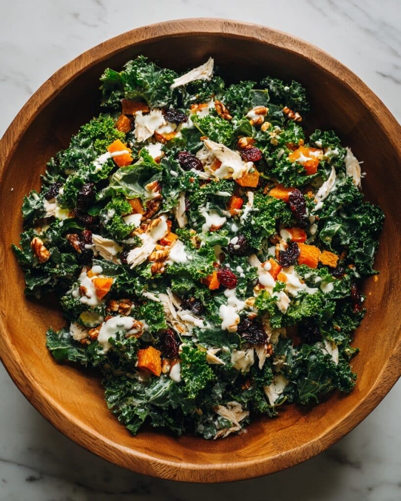 Chicken and Kale Salad with Pistachios Recipe