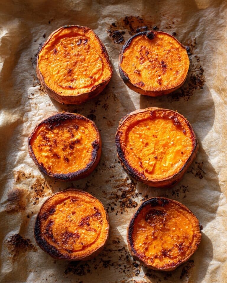 Roasted Sweet Potato Slices Recipe